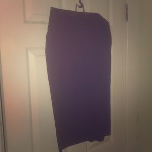 Black pencil skirt